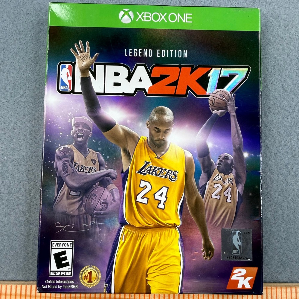 2K Games NBA 2K17 Legend Edition Xbox One Kobe Bryant Gold‎ Purple Collectible